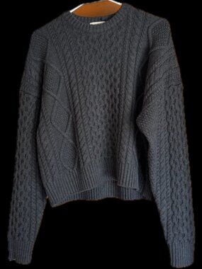 Heritage Knit Merino Wool Crew Sweater
